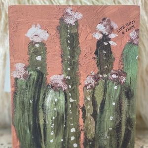 Block Sign - LIVE WILD & FREE - {NWT}